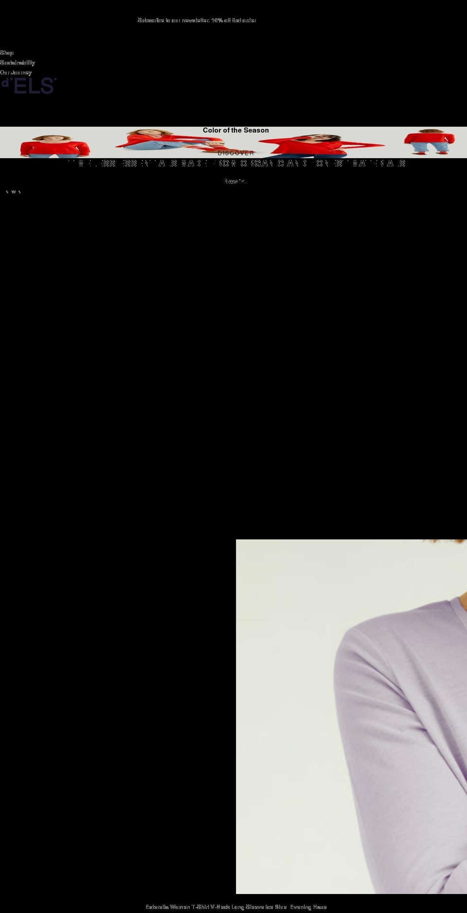 d-els.com shopify website screenshot