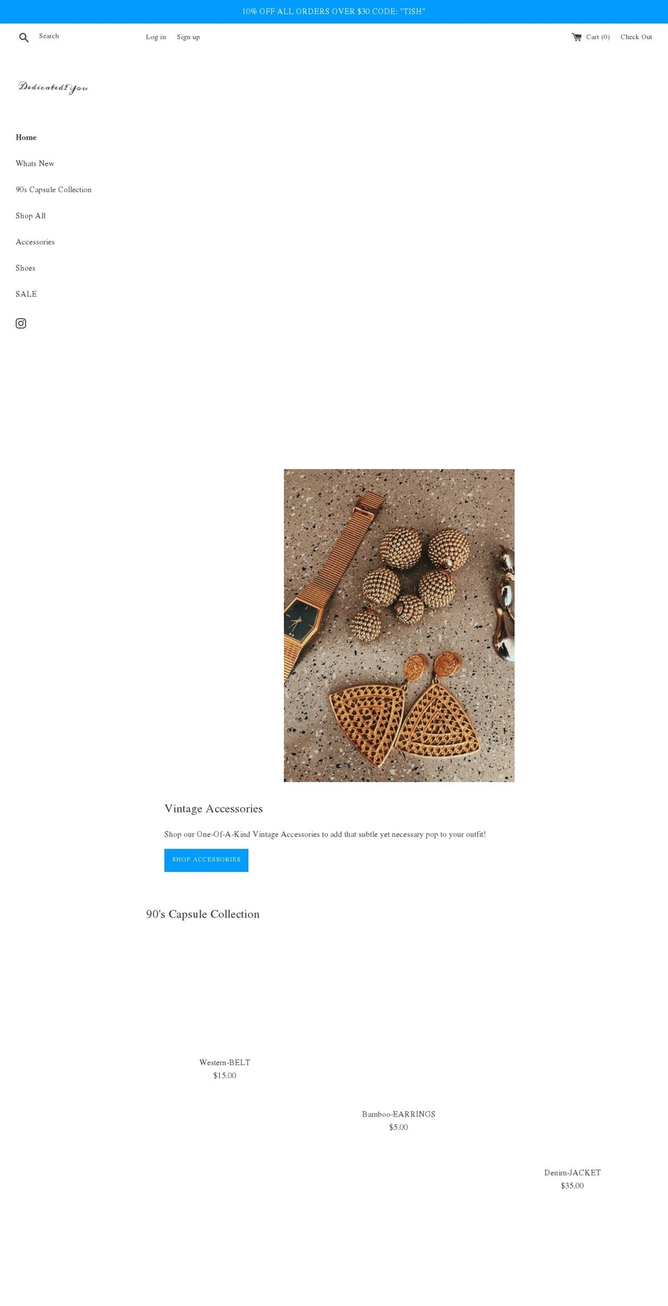 d2youclothing.com — Shopify storefront screenshot
