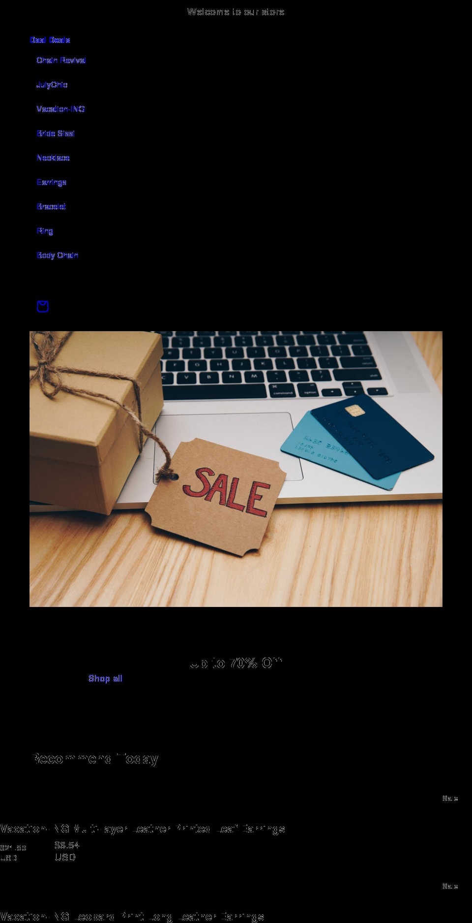 daaldeals.com shopify website screenshot