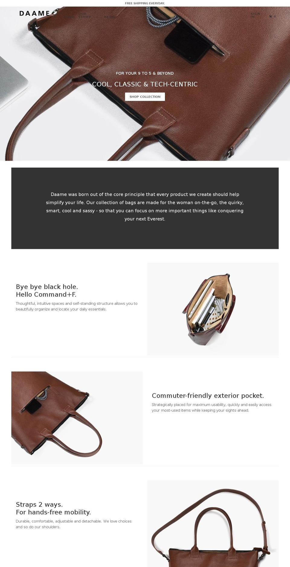 daame.com shopify website screenshot