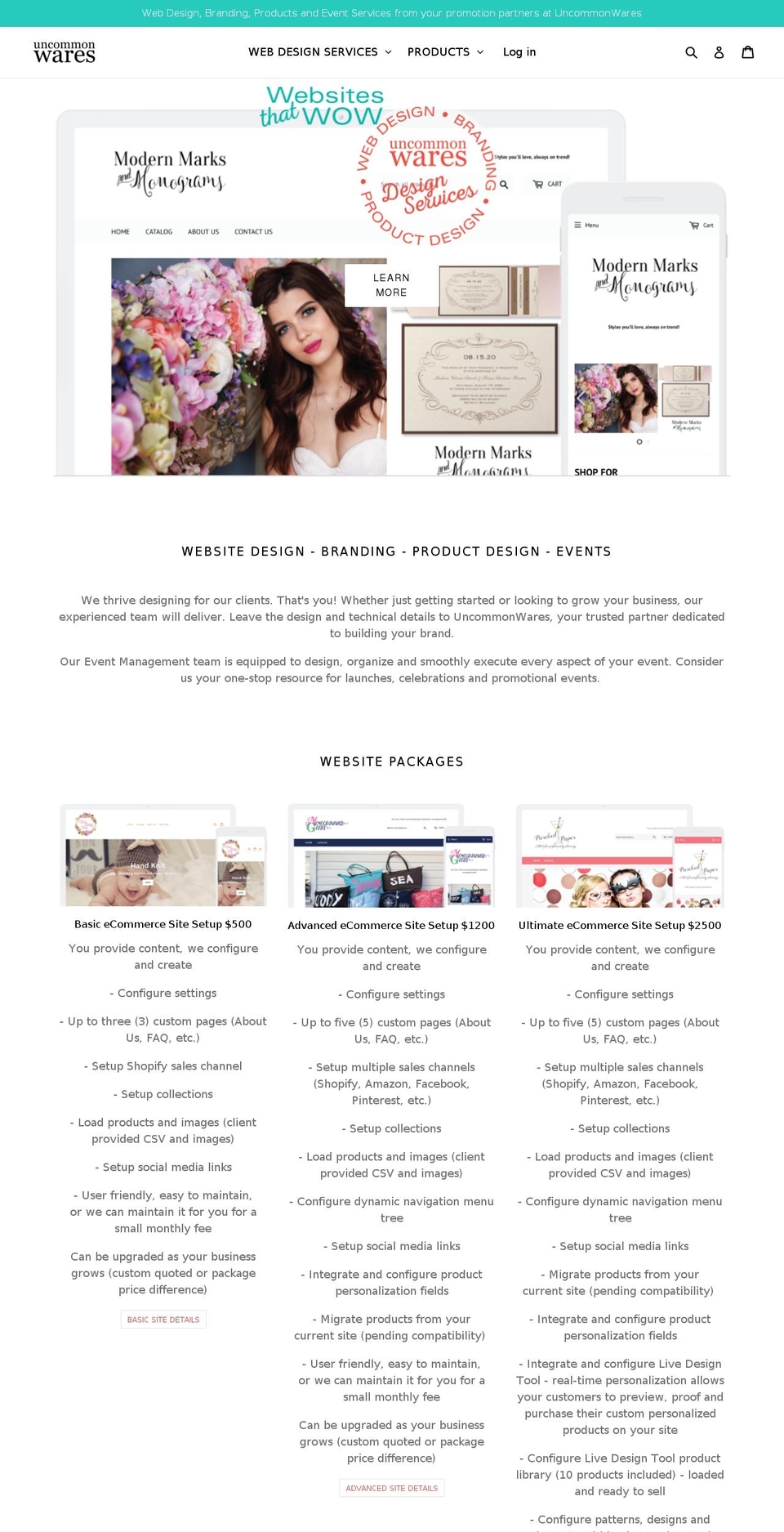 dabberdoo.com — Shopify storefront screenshot