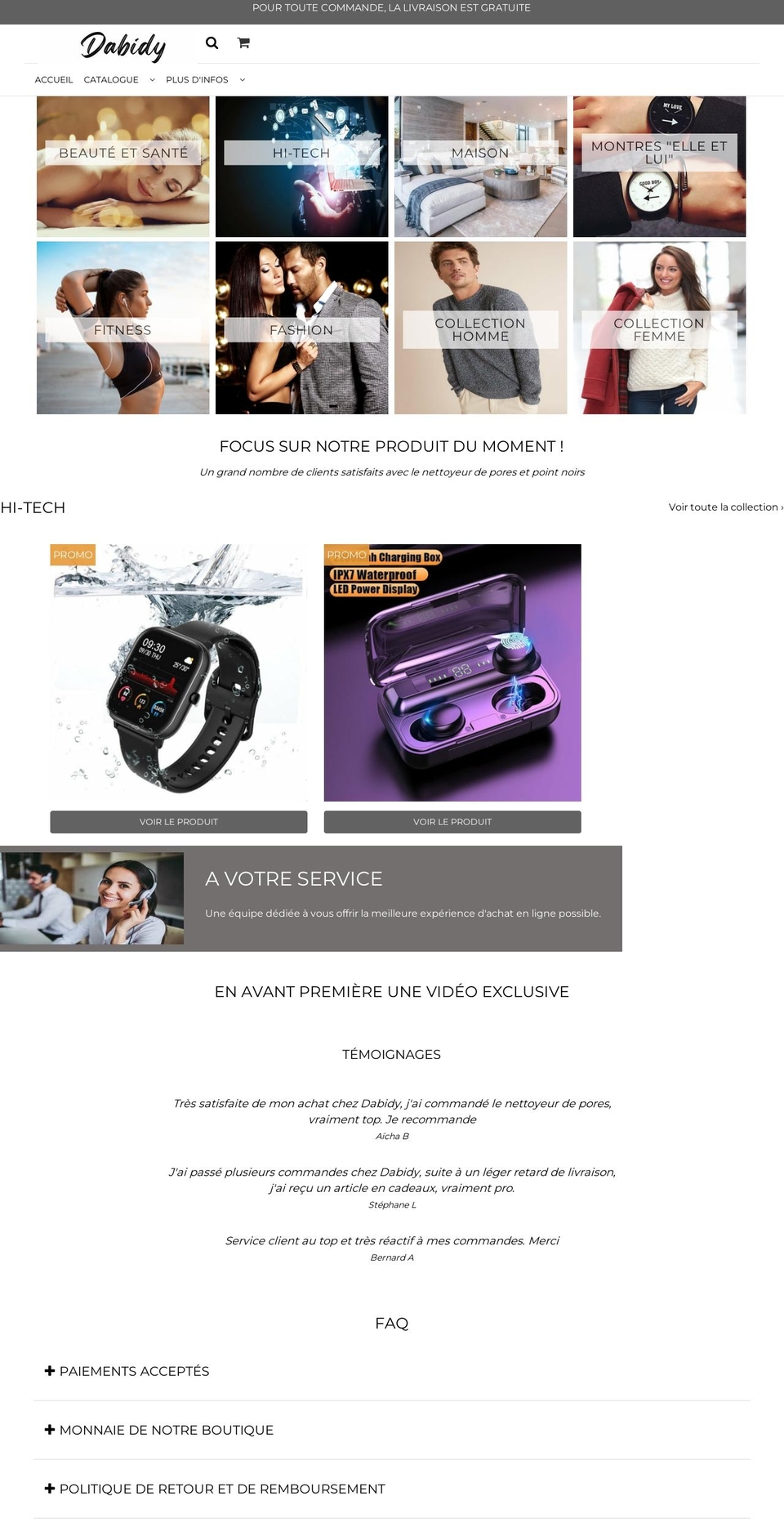 Speedfly----yqtyb Shopify theme site example dabidy.com