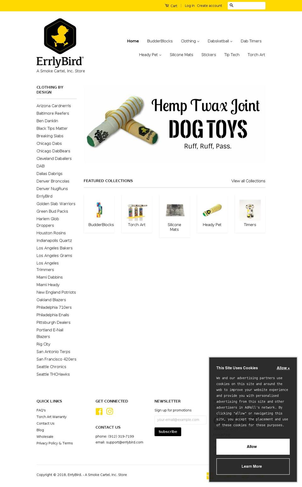 dabsketball.com — Shopify storefront screenshot
