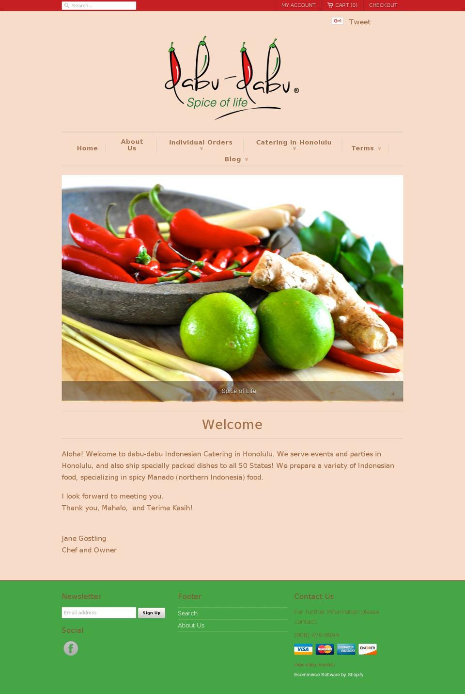 dabudabu.com shopify website screenshot