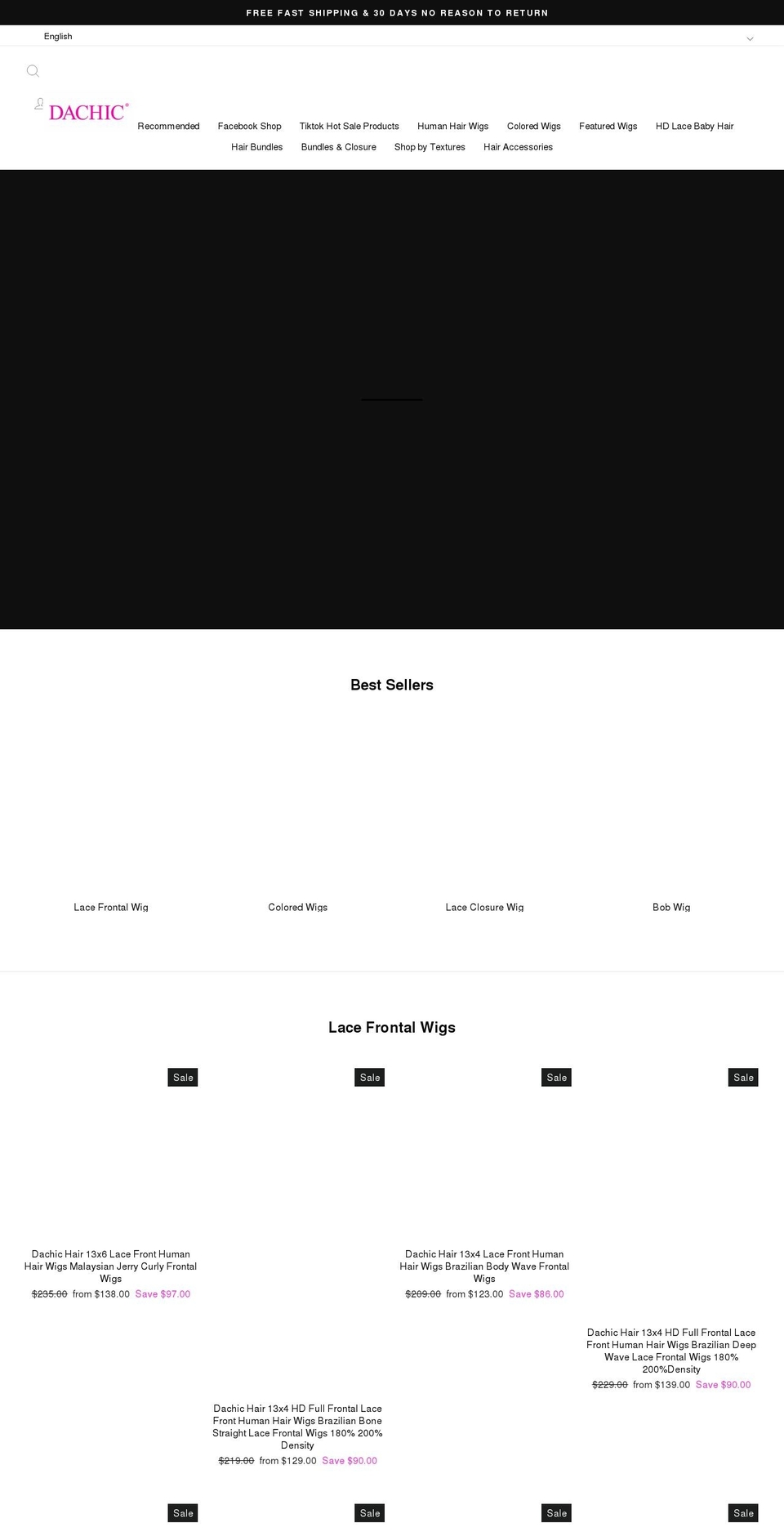 dachichair.com — Shopify storefront screenshot