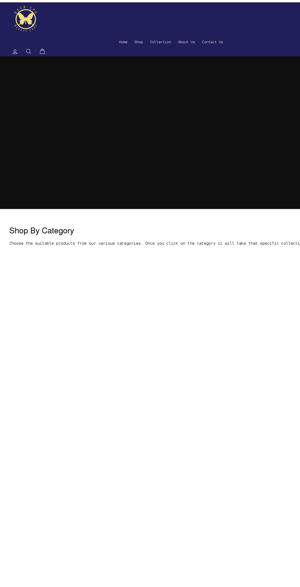 dachspa.com shopify website screenshot