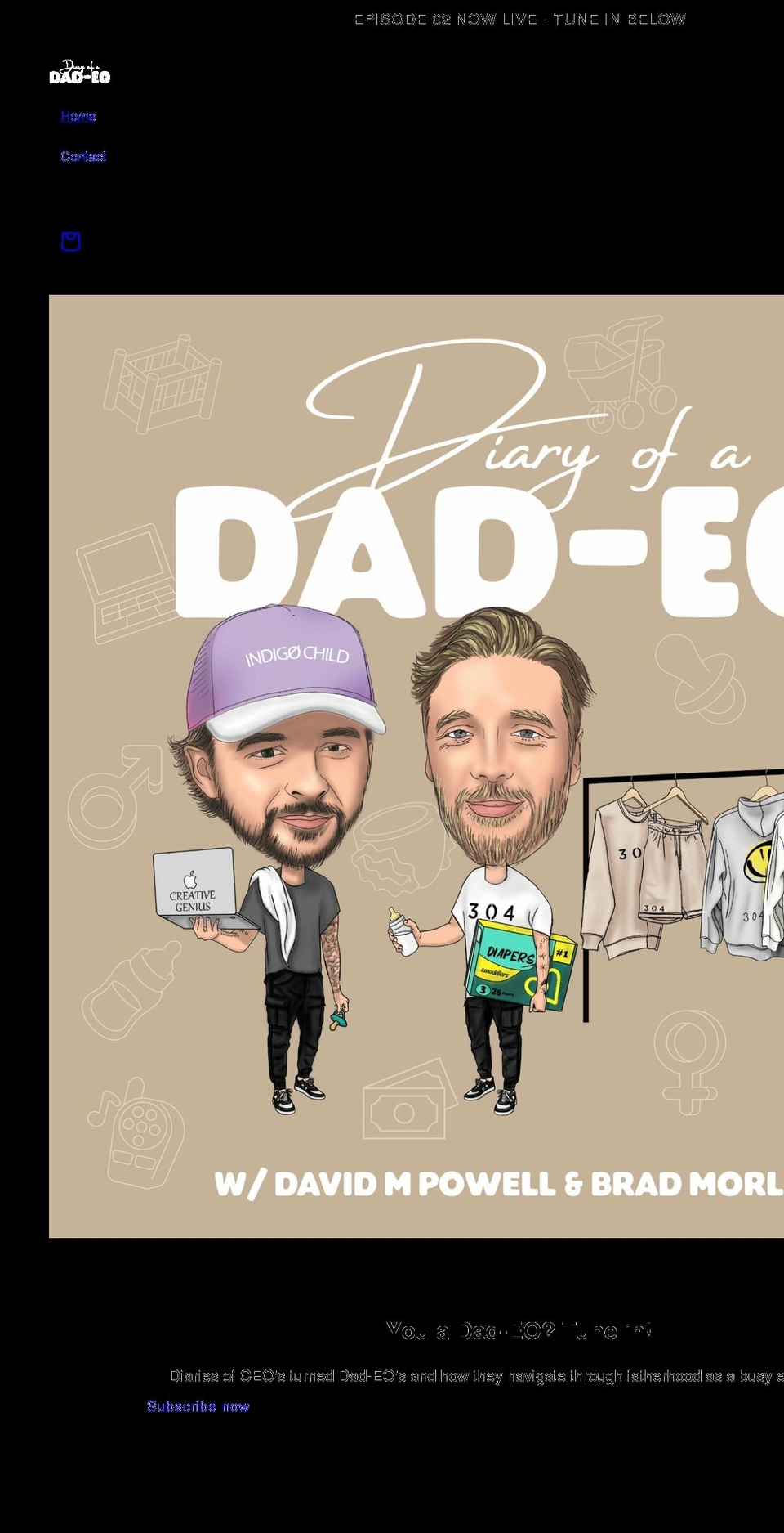 dad-eo.com shopify website screenshot