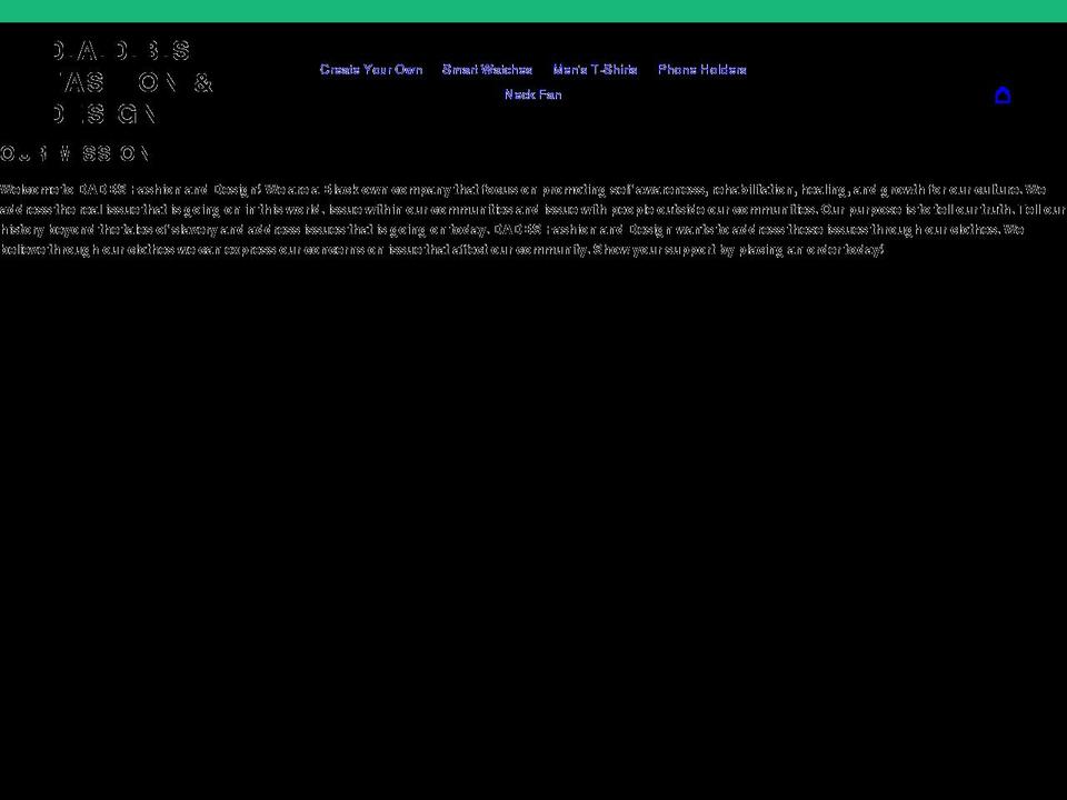 dadbs.com shopify website screenshot
