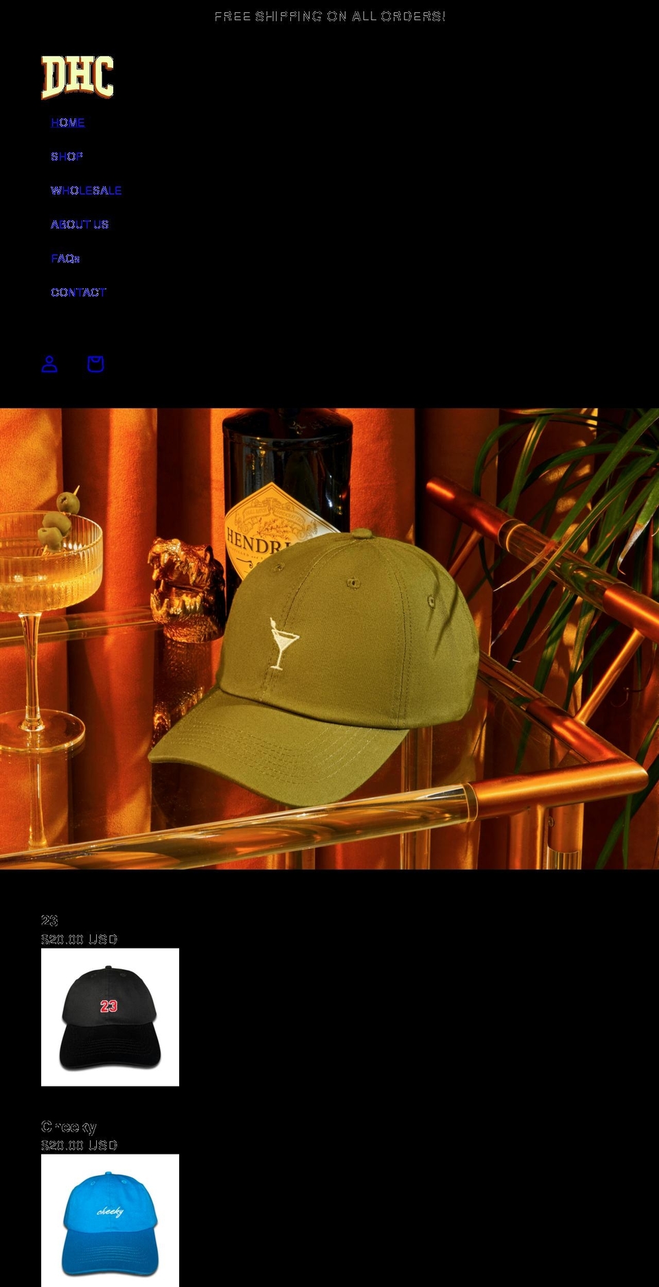 dadhat.club shopify website screenshot