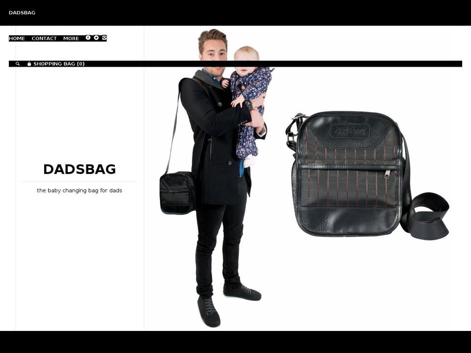 dadsbag.com — Shopify storefront screenshot