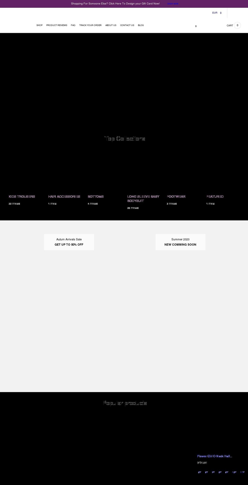 dadysgirl.com — Shopify storefront screenshot