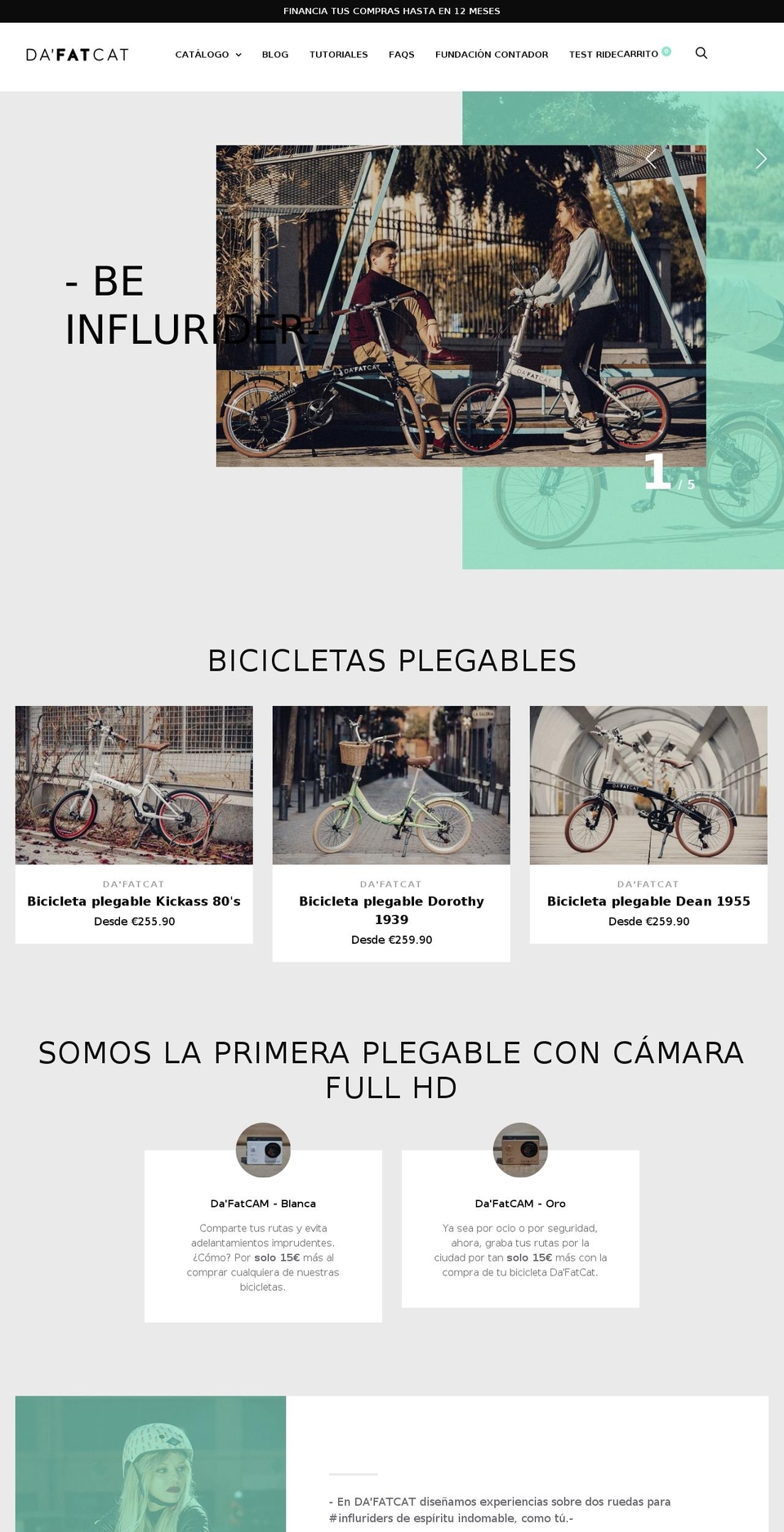 dafatcat.com shopify website screenshot