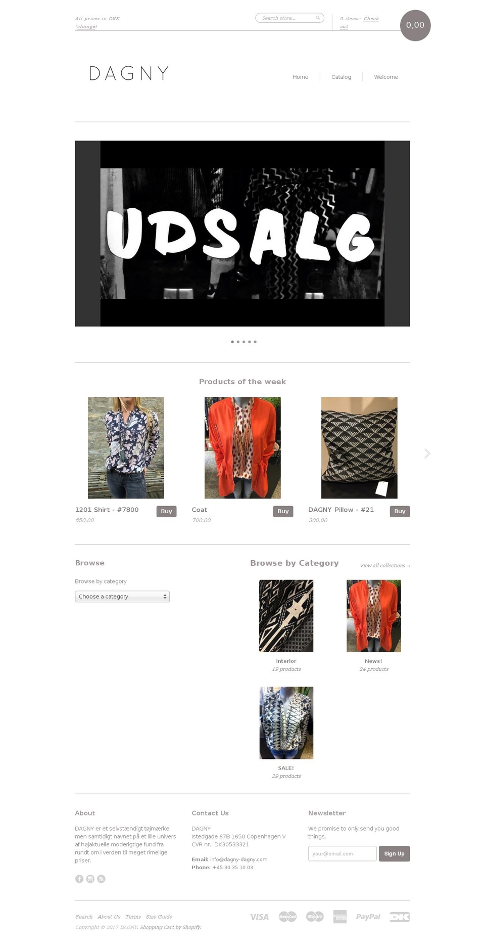 dagny-dagny.com shopify website screenshot