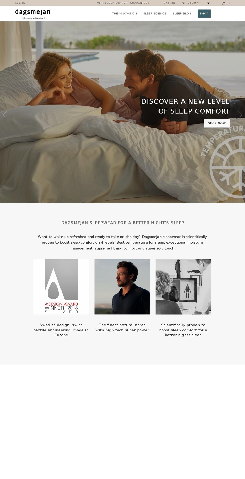 dagsmejan.com shopify website screenshot