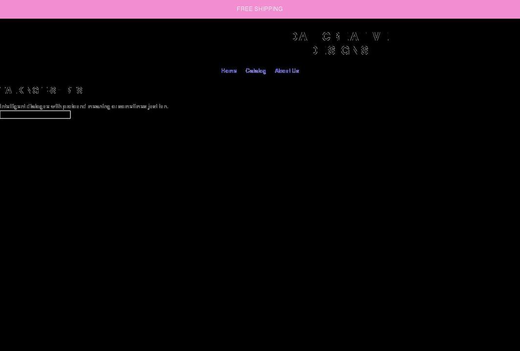 dahcreativeresources.com shopify website screenshot