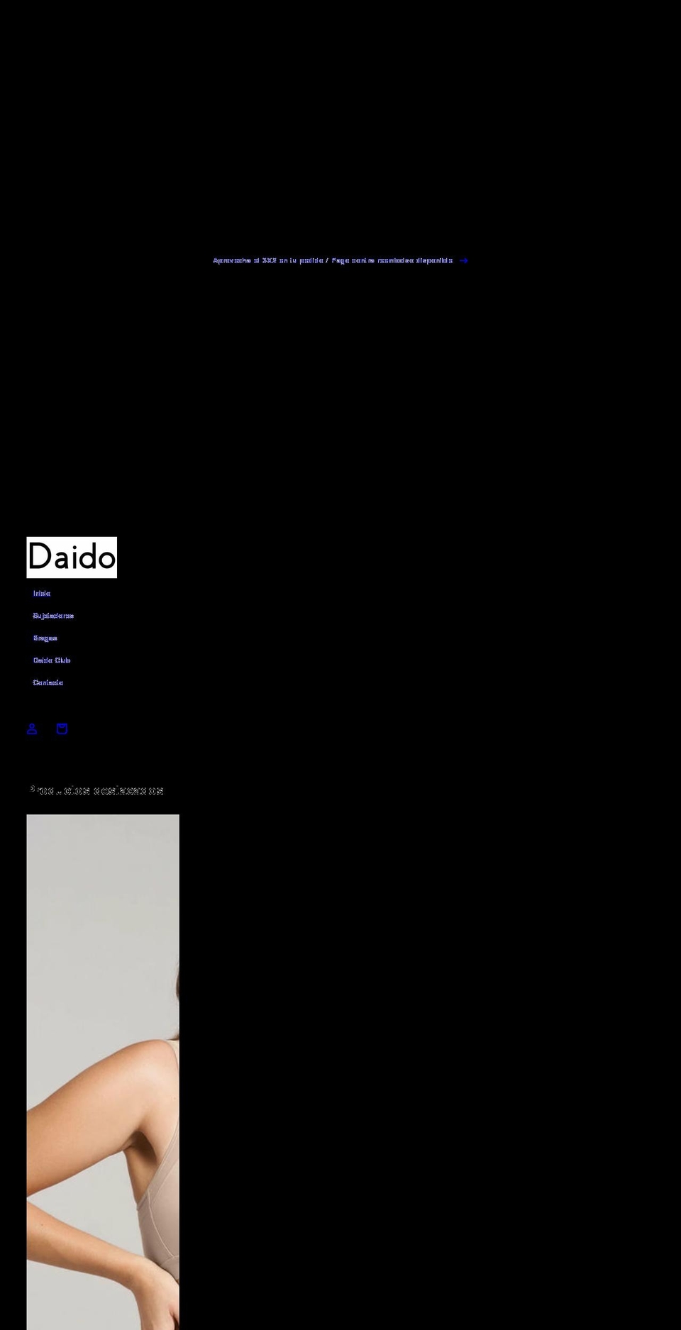 daidohomestore.com shopify website screenshot