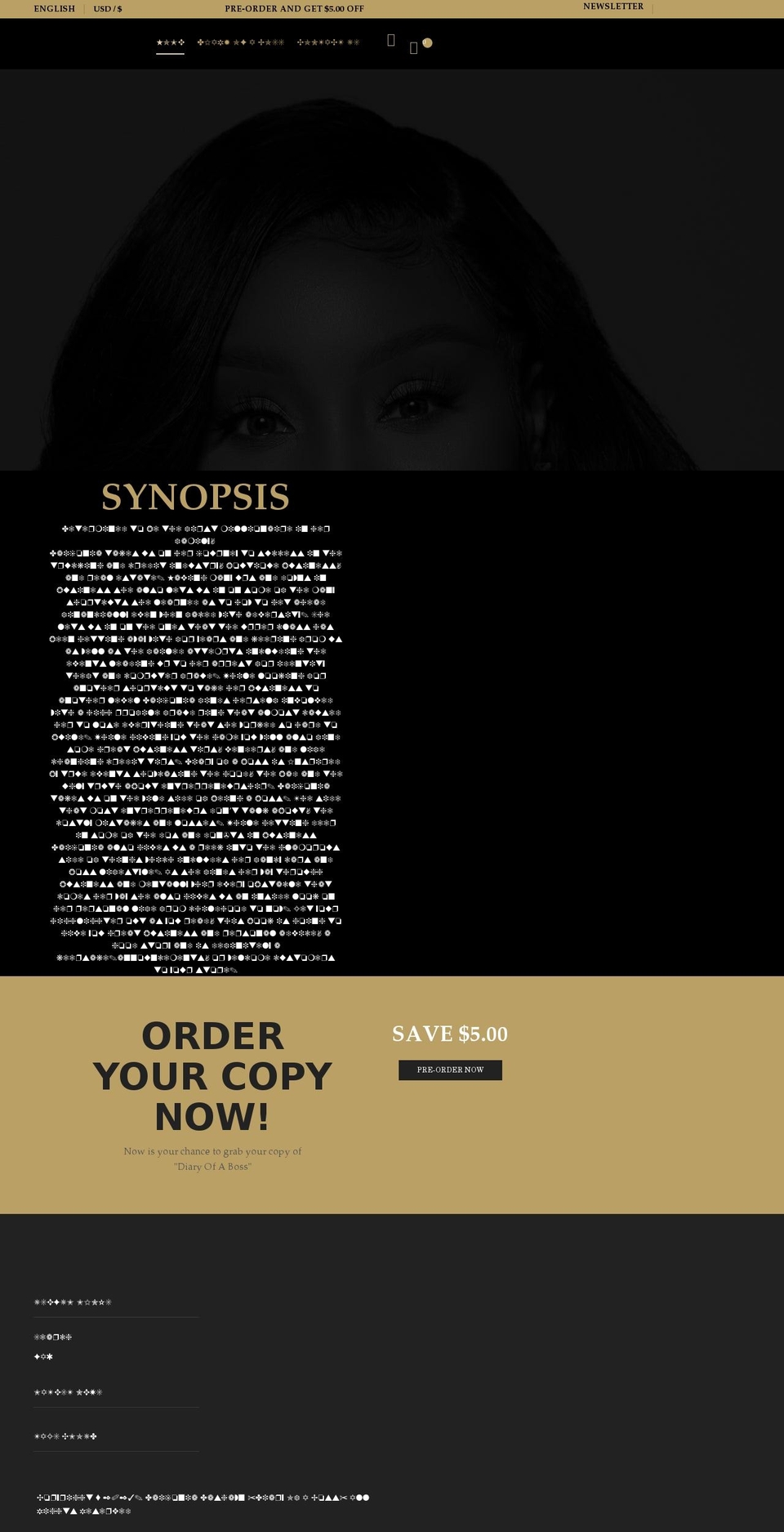 daijoniadashawn.com shopify website screenshot