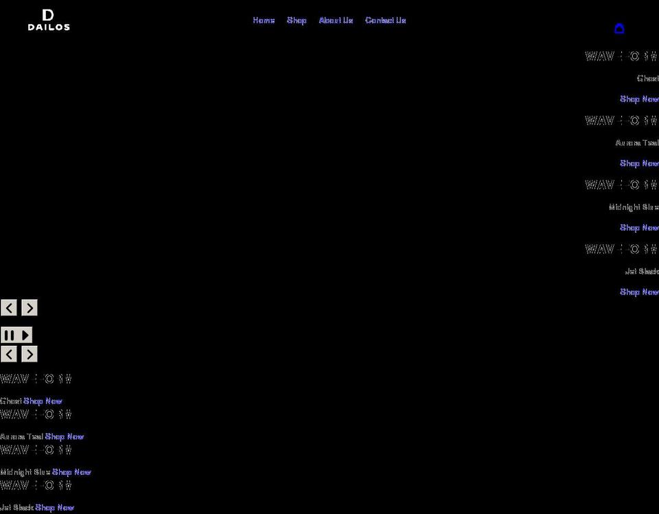 dailoswatches.com shopify website screenshot