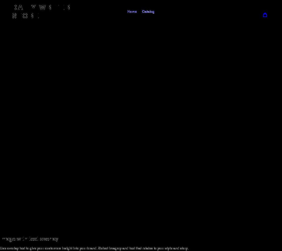 daily-writer.myshopify.com shopify website screenshot