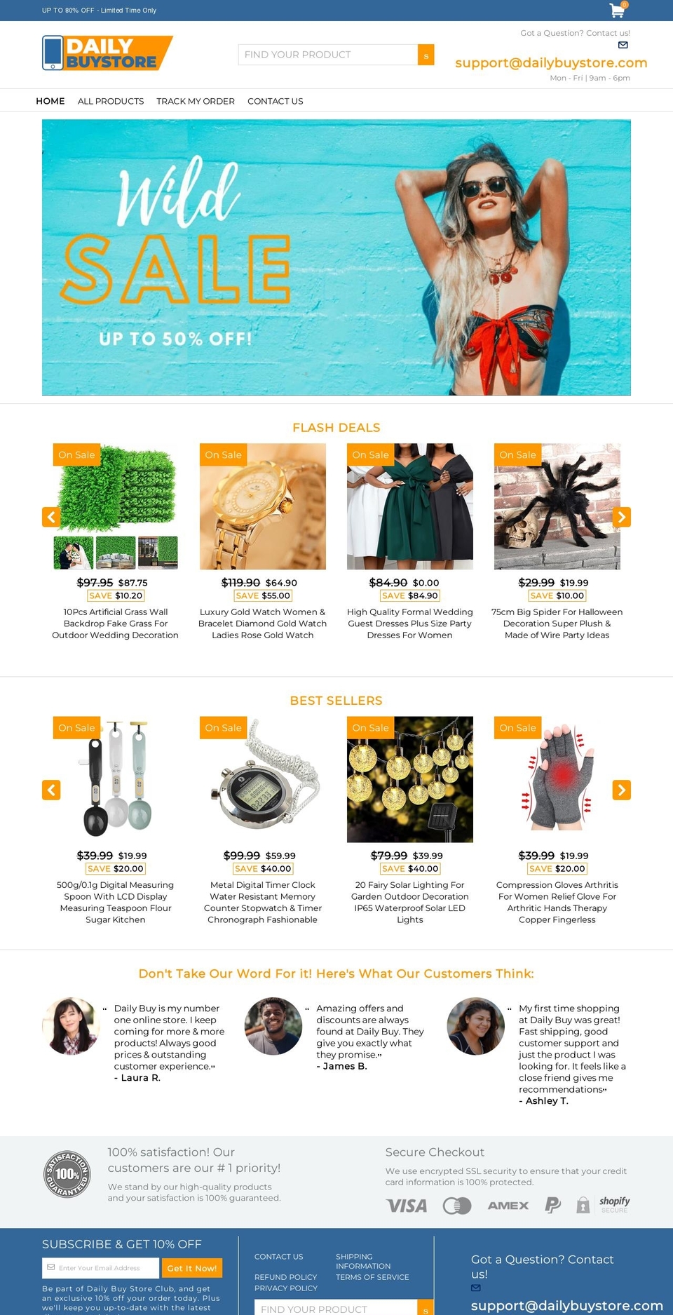 dailybuystore.com shopify website screenshot