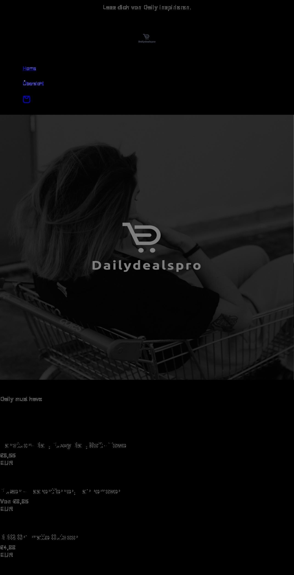 dailydealspro.com shopify website screenshot