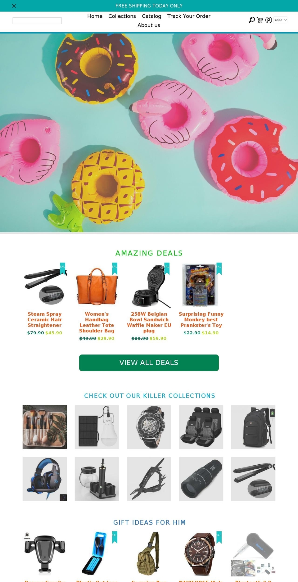 ecom-turbo-2-8 Shopify theme site example dailyegifts.com