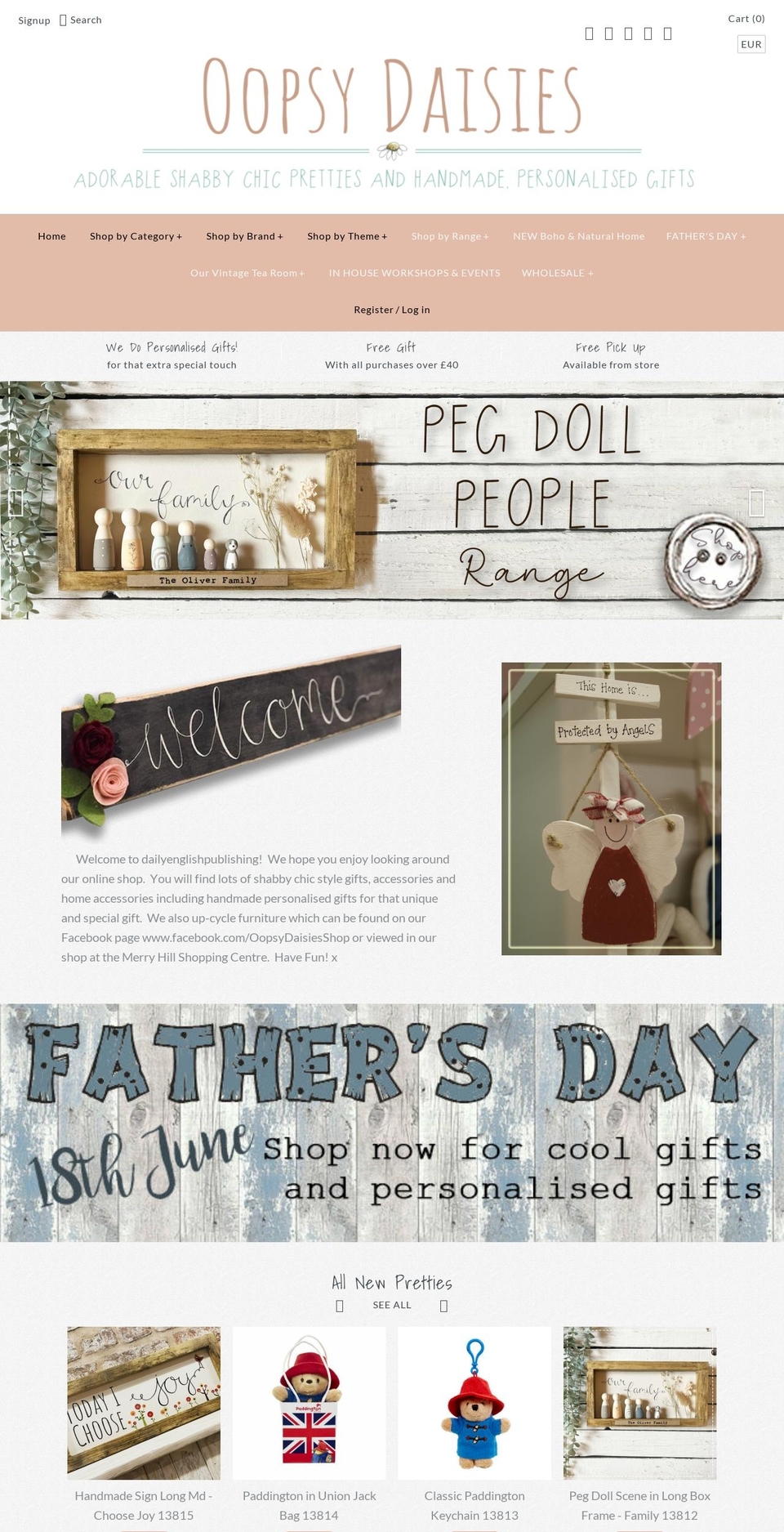 dailyenglishpublishing.com shopify website screenshot