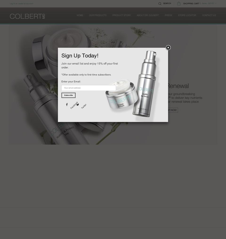 ColbertMDUSA Shopify theme site example dailynutritionforskin.info