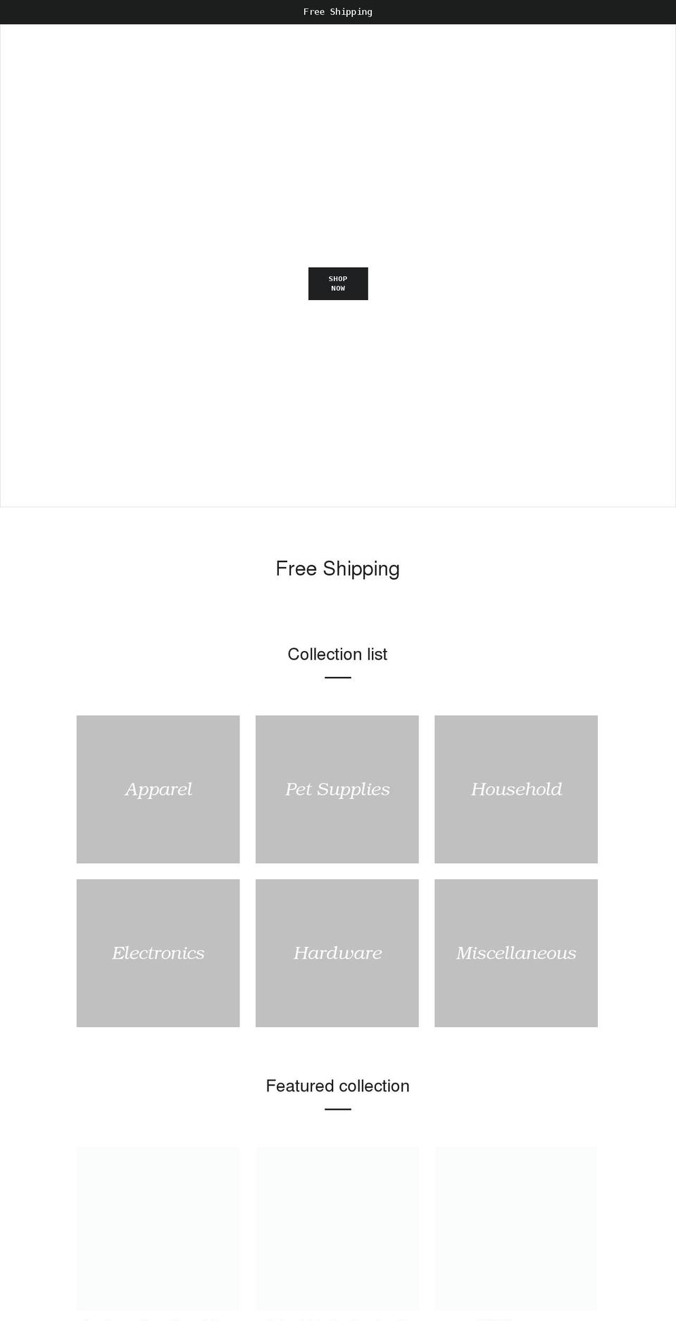 dailyoddsandends.com shopify website screenshot