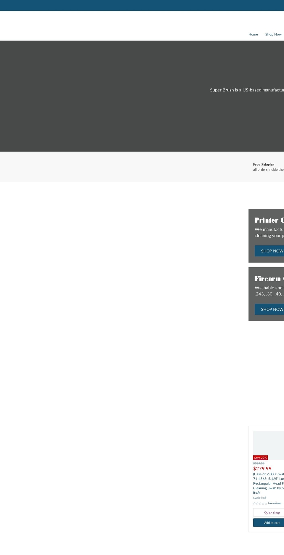 dailyswab.com — Shopify storefront screenshot