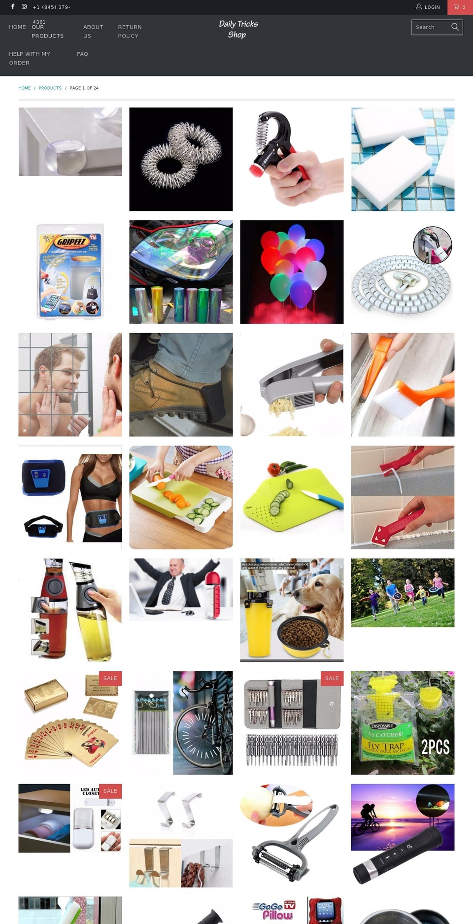 Dgus-Stopspyingonmytheme-TB071217 Shopify theme site example dailytricksshop.com