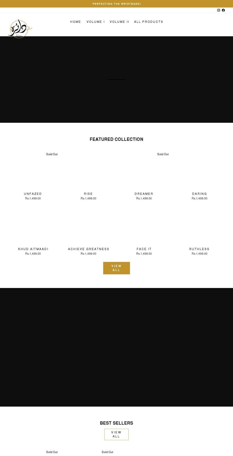 dairaa.com shopify website screenshot