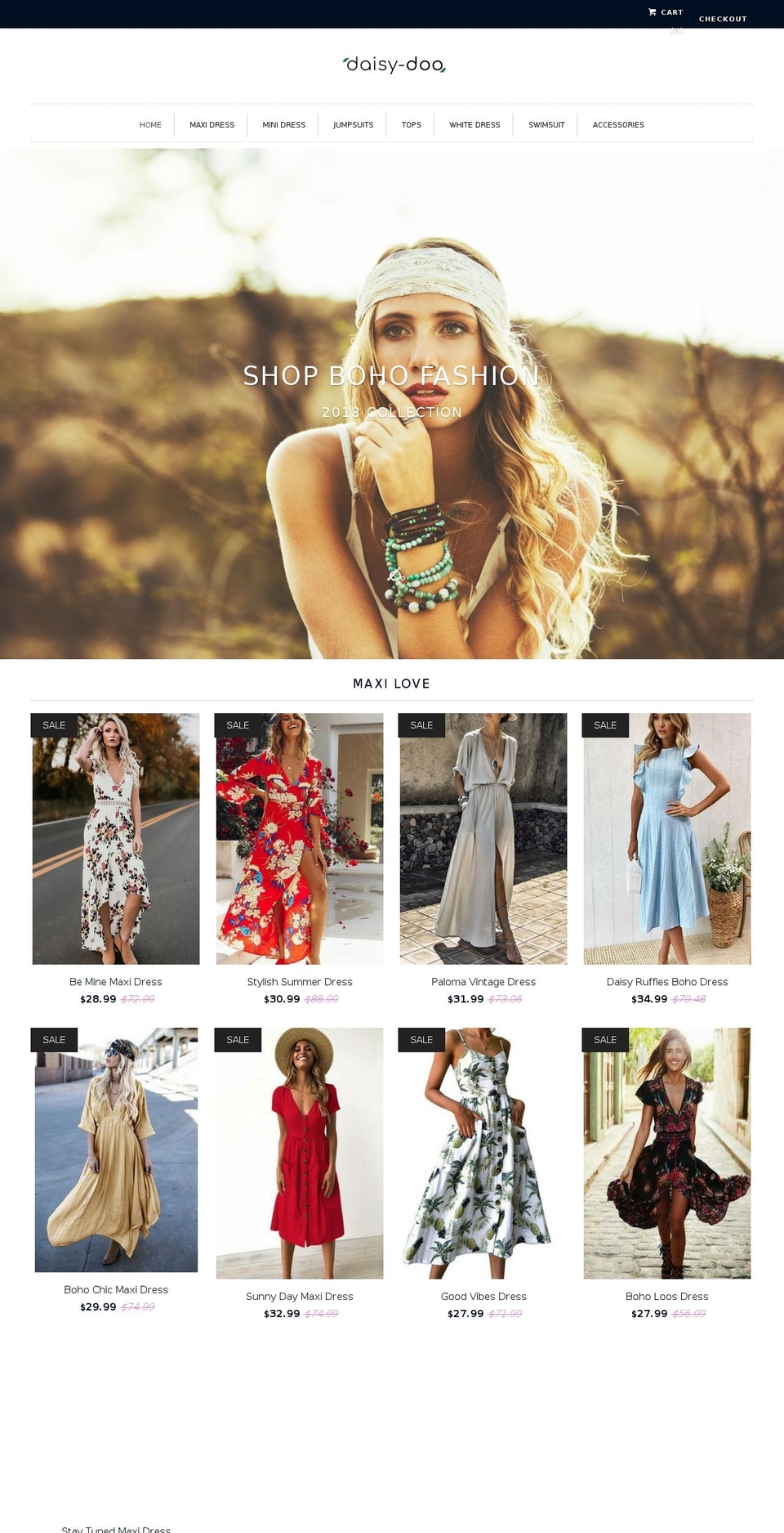 daisy-doo.com — Shopify storefront screenshot