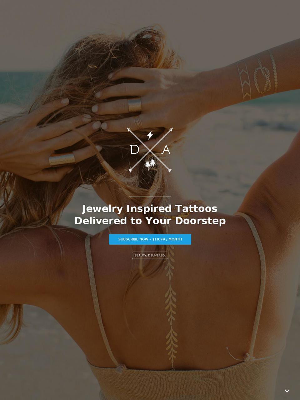 daisyandarrow.com shopify website screenshot