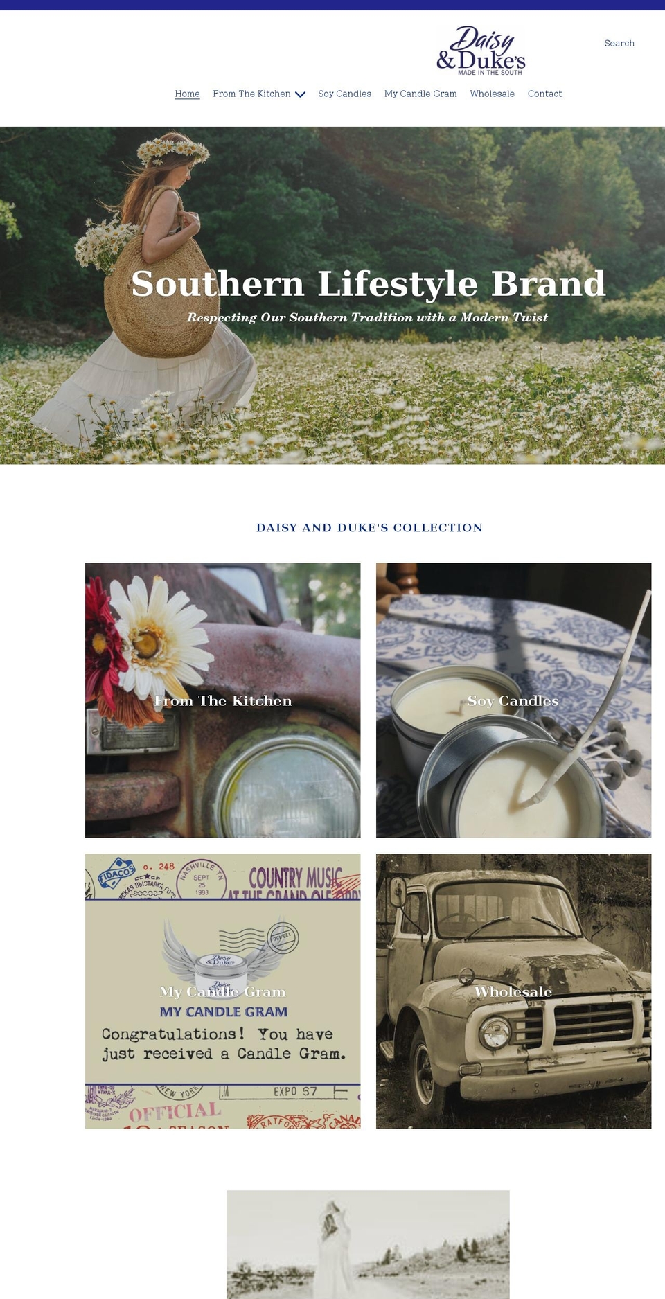 daisyanddukesgifts.com shopify website screenshot