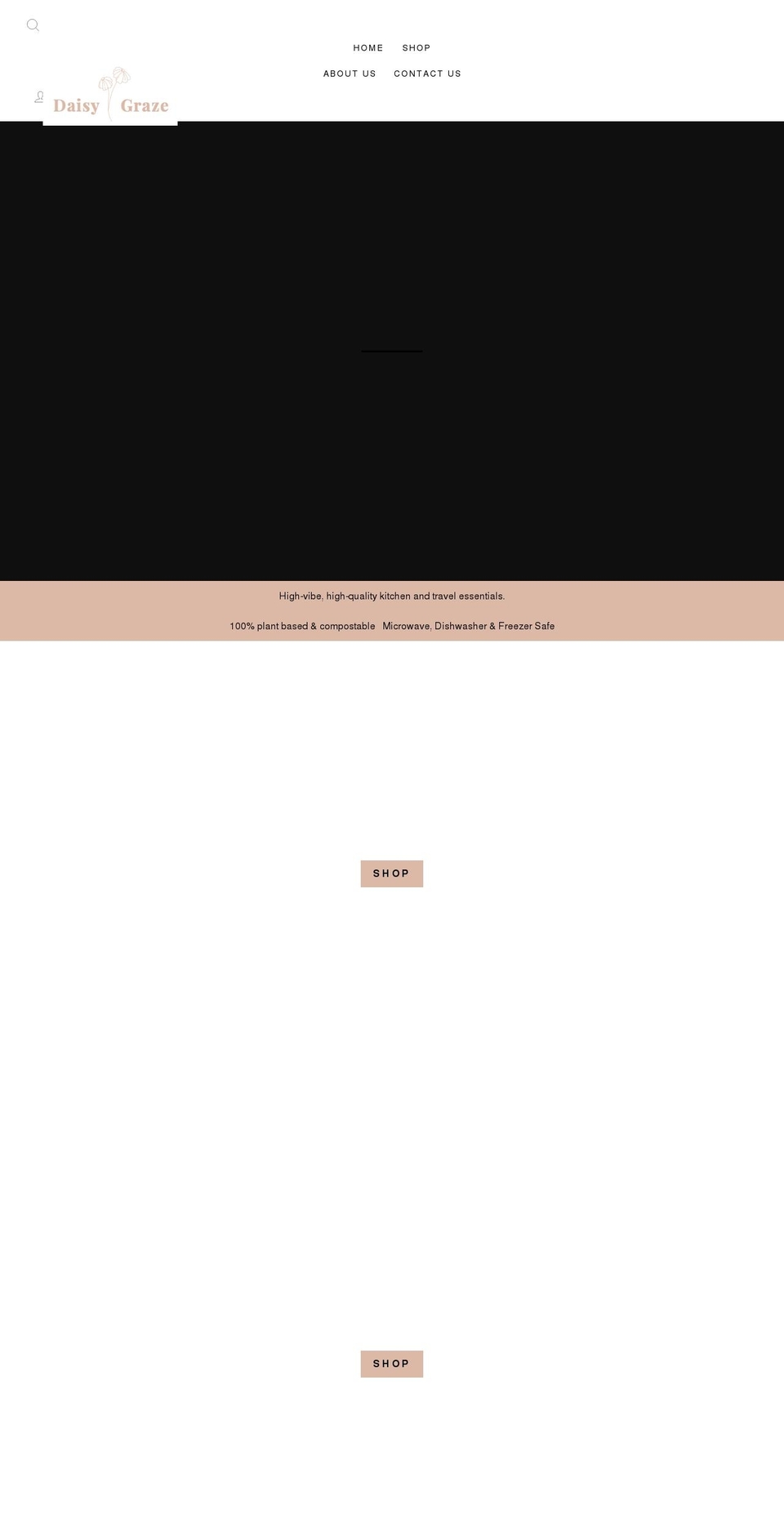 daisygraze.com shopify website screenshot