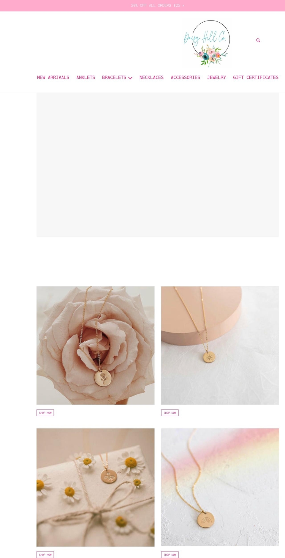 daisyhillco.com shopify website screenshot