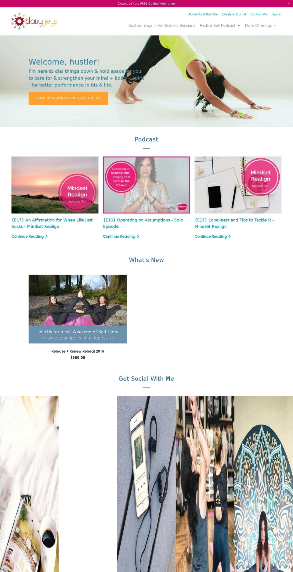 daisyjeys.com shopify website screenshot