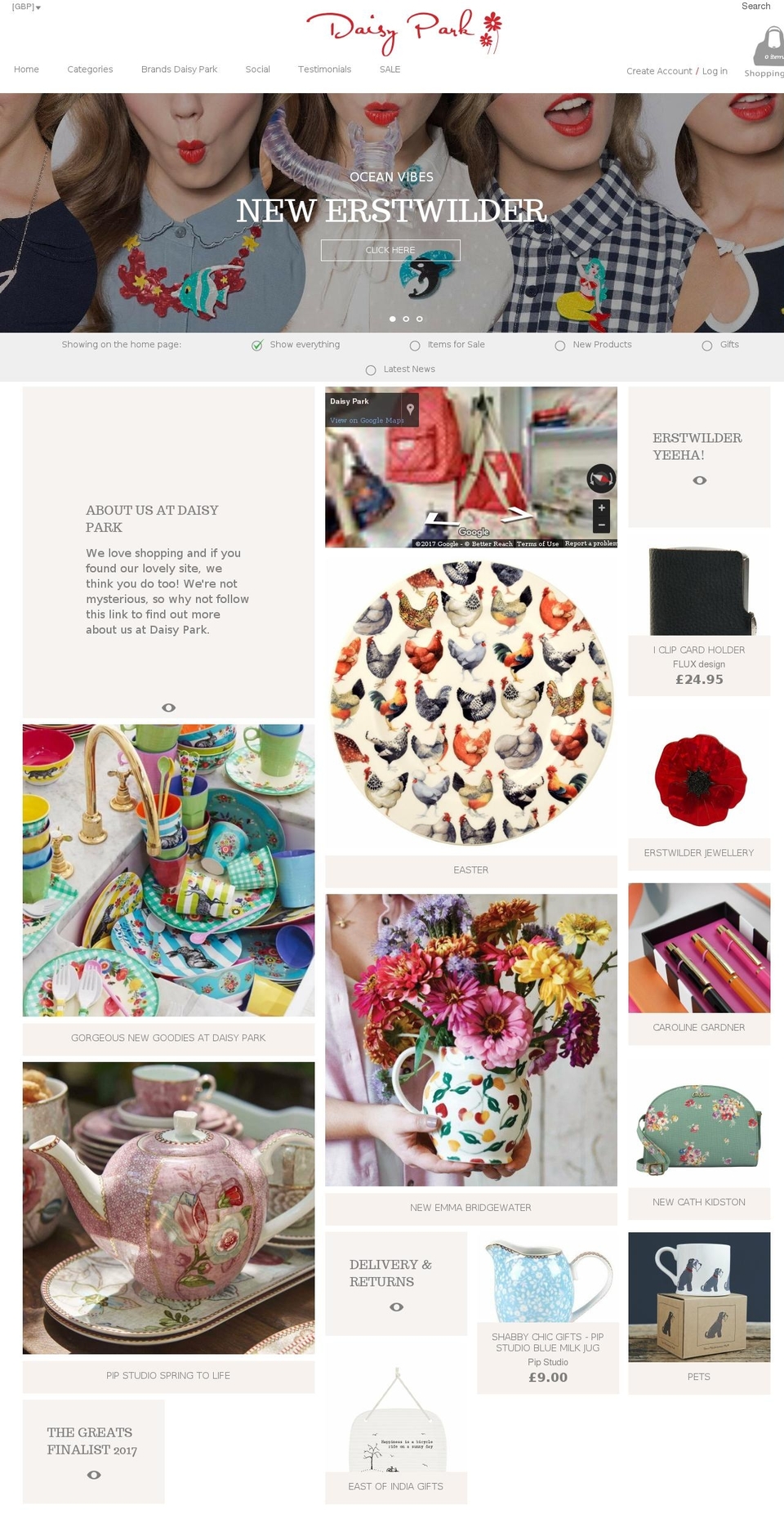 Daisy park   - LIVE Shopify theme site example daisypark.co.uk