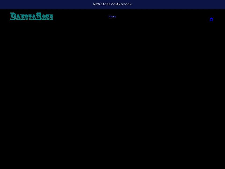 dakotasage.com shopify website screenshot