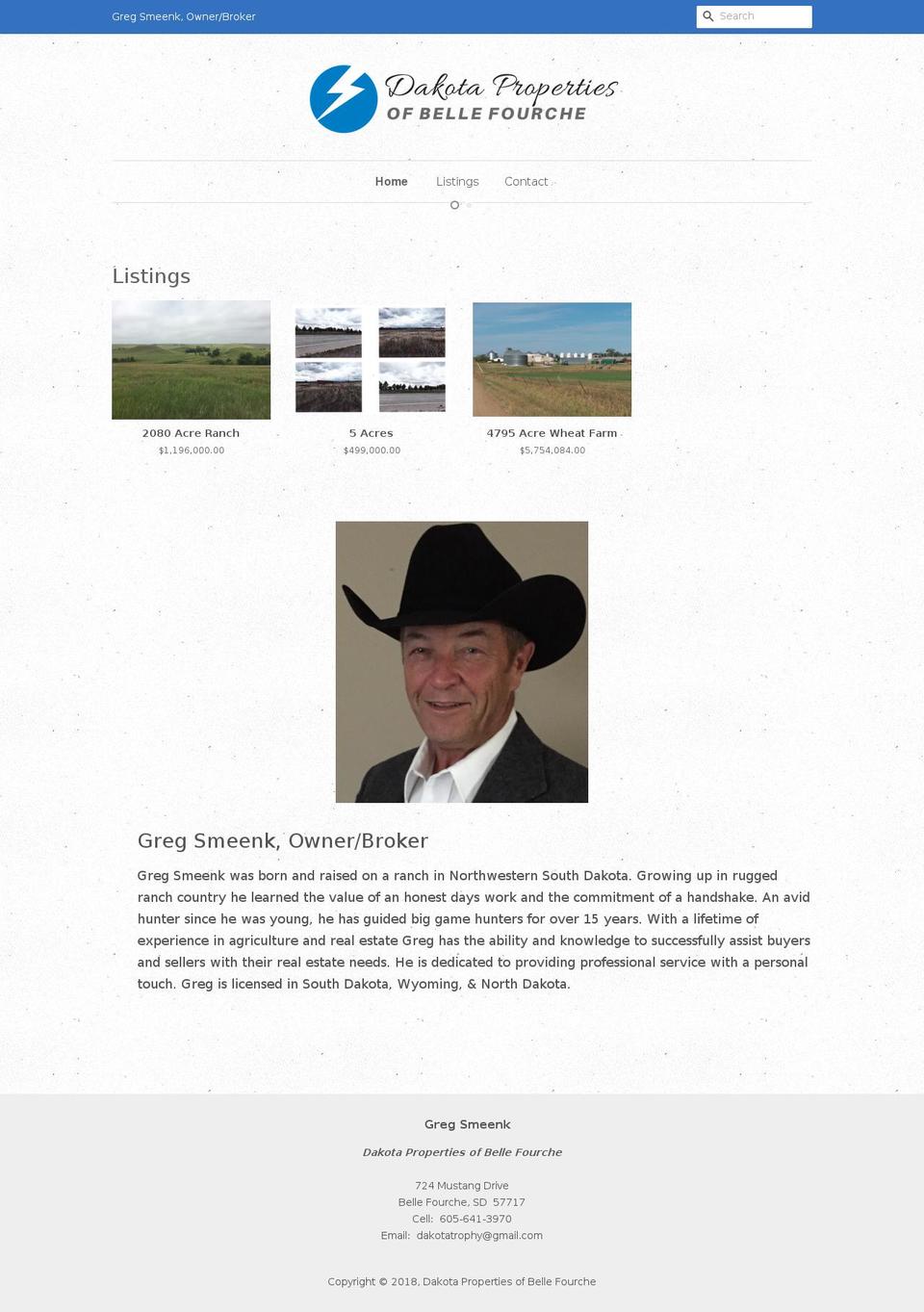 dakotatrophy.com shopify website screenshot