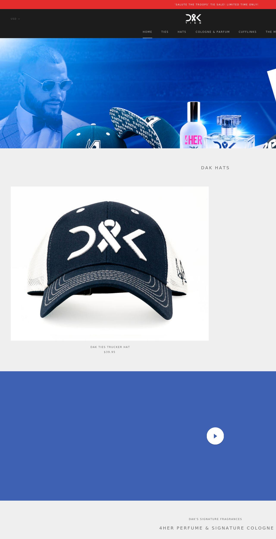 dakties.com shopify website screenshot