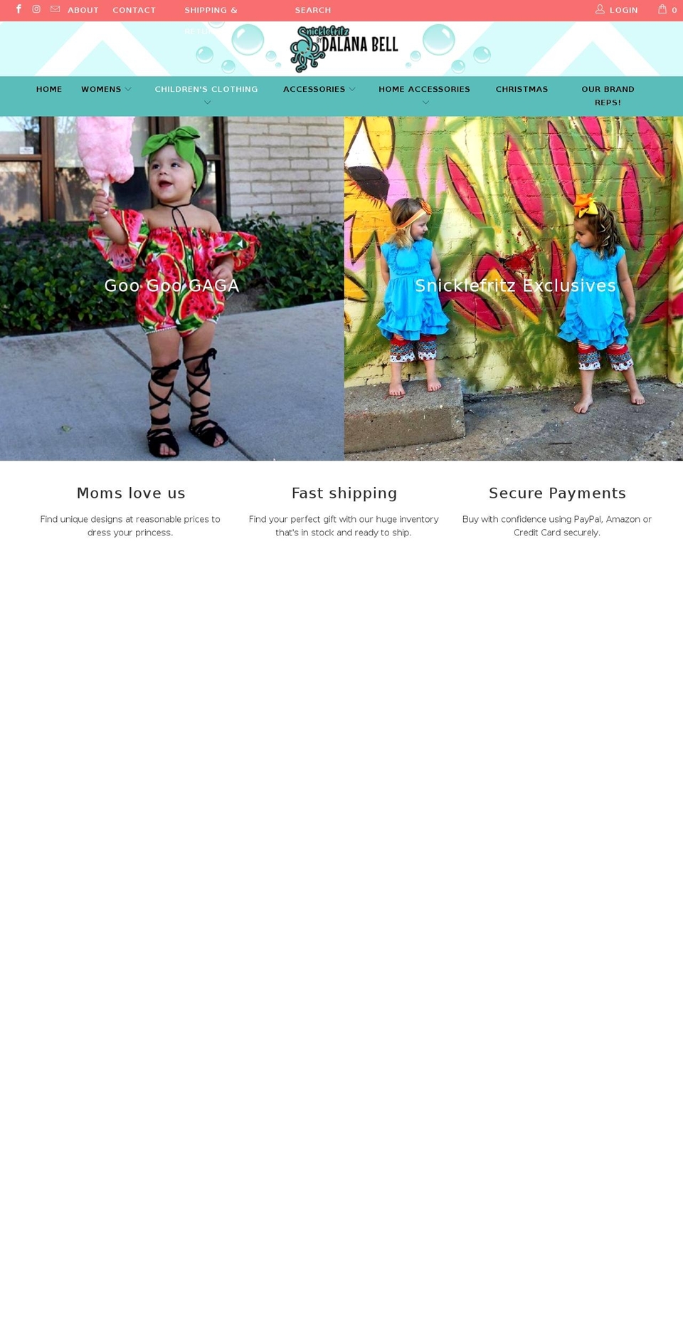 dalanabelldesigns.com — Shopify storefront screenshot
