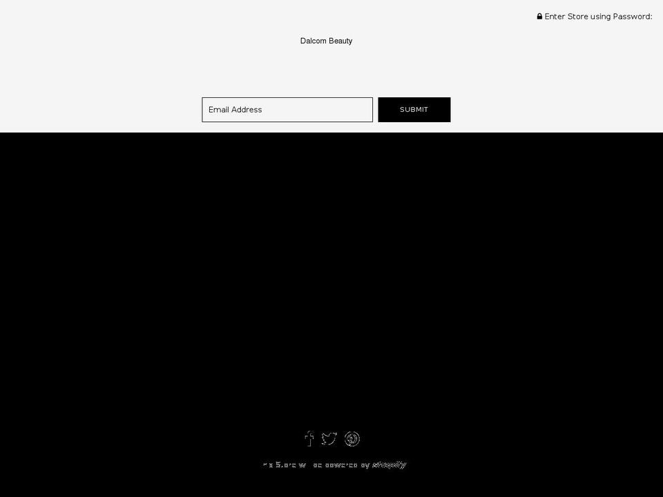 dalcombeauty.com — Shopify storefront screenshot