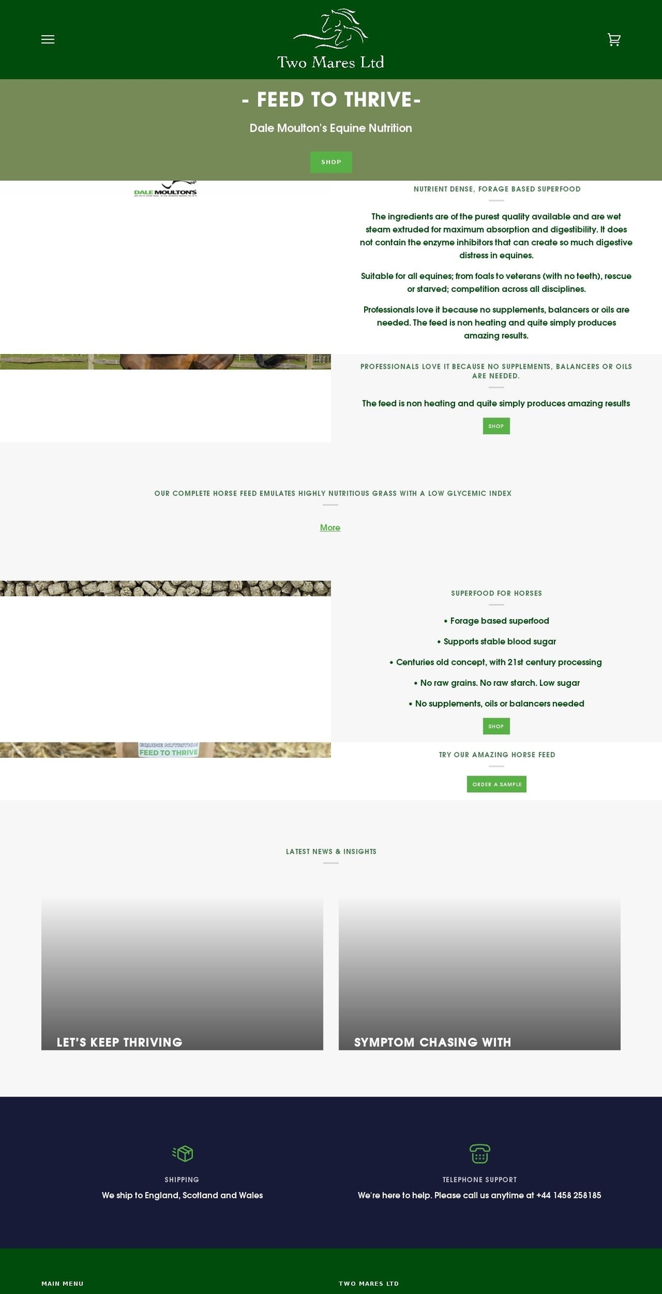 dalemoulton.co.uk shopify website screenshot