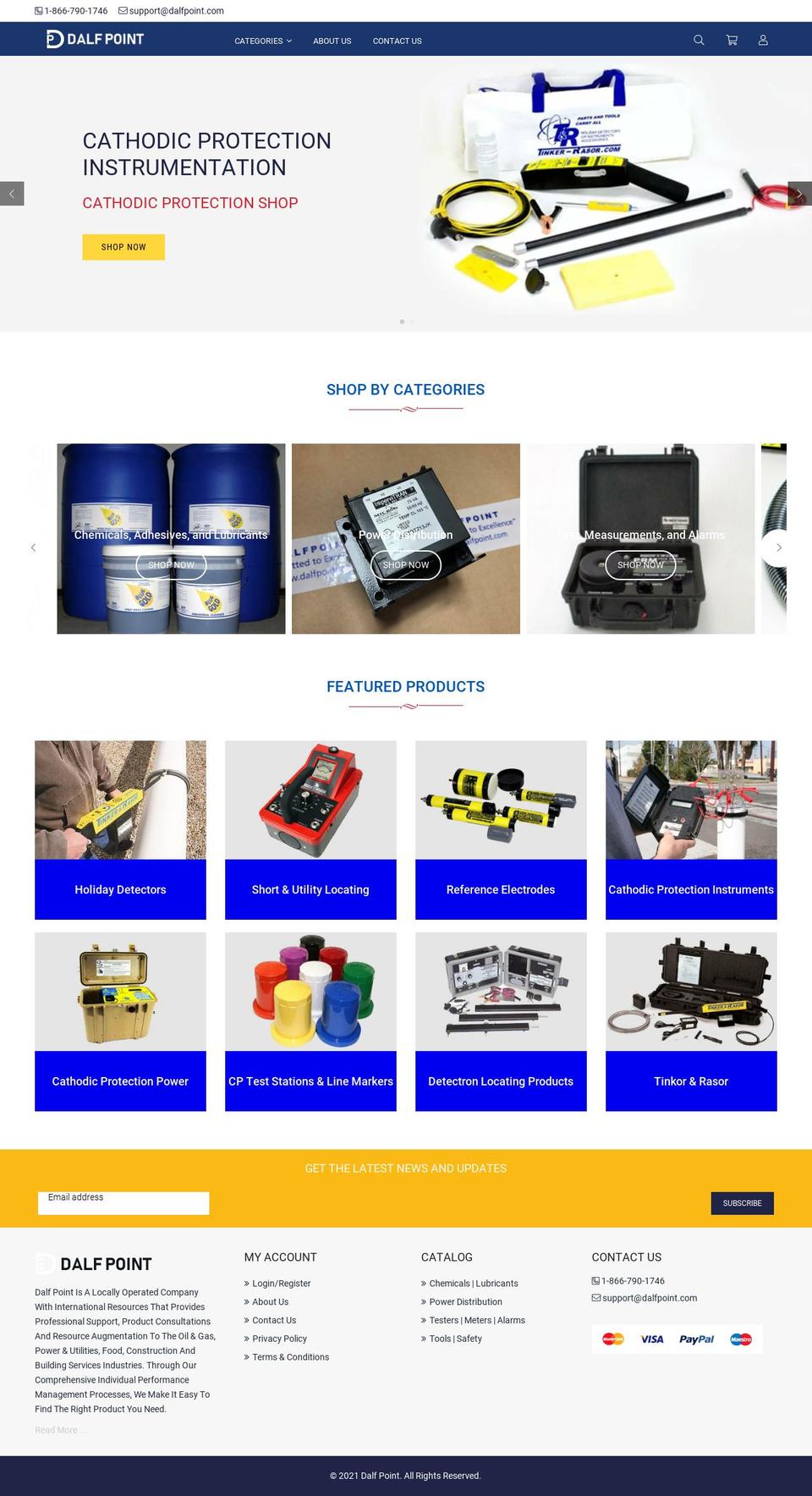 dalfpoint.com — Shopify storefront screenshot