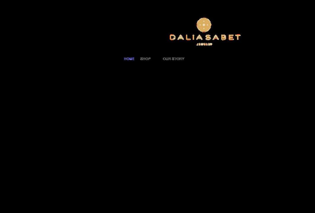 daliasabet.com shopify website screenshot