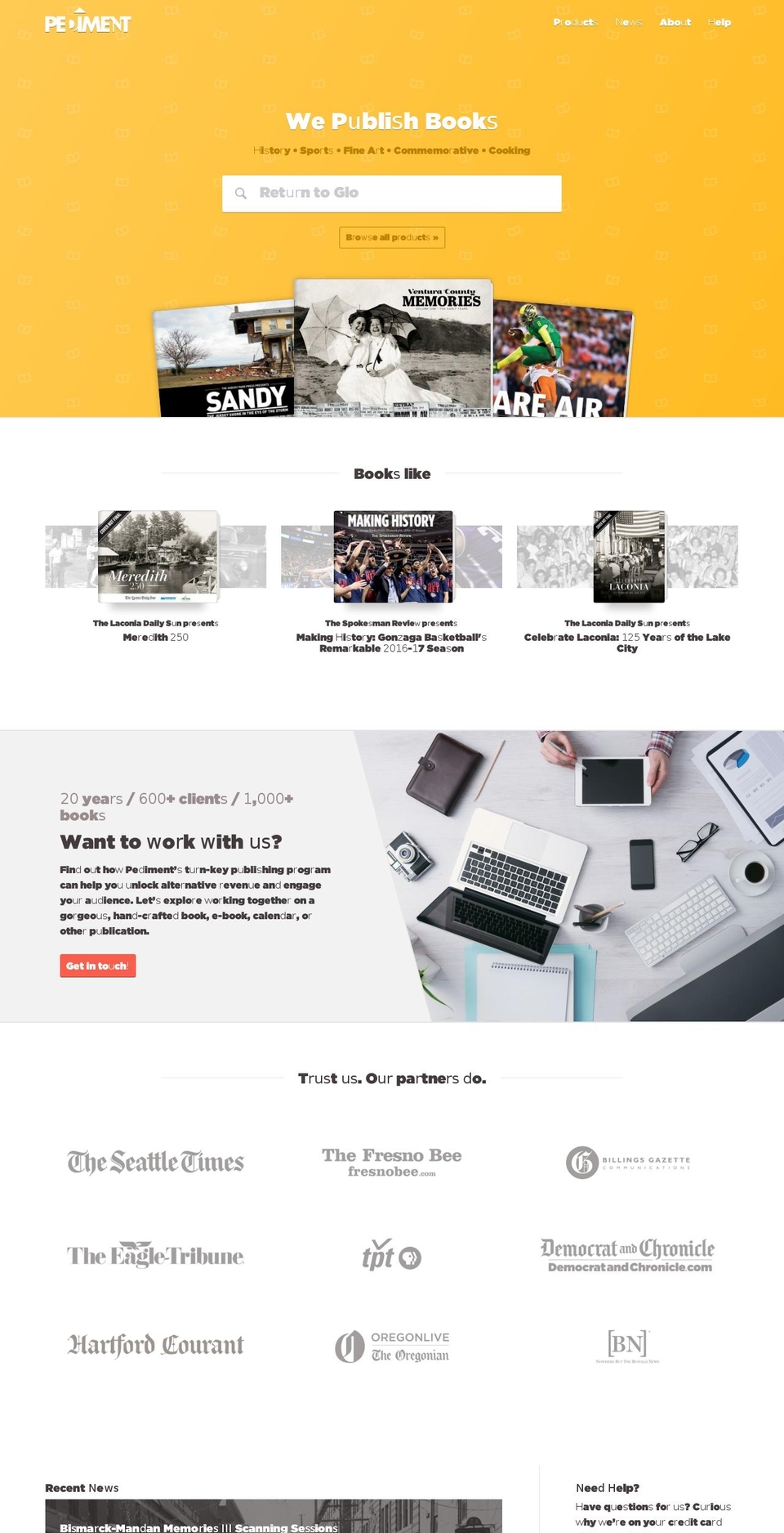 Pediment (Production) Shopify theme site example dallas125thbook.com