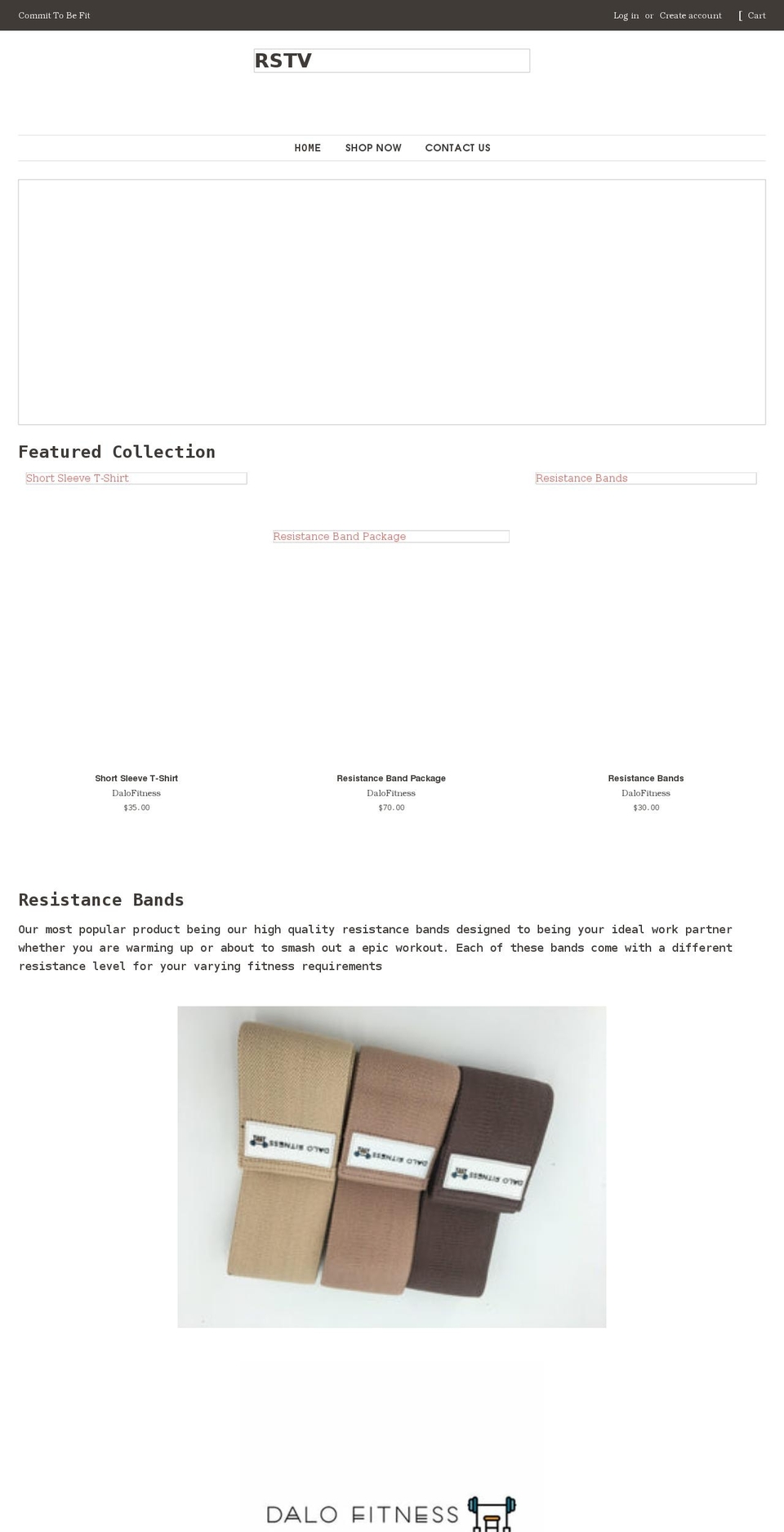 dalofitness.com shopify website screenshot