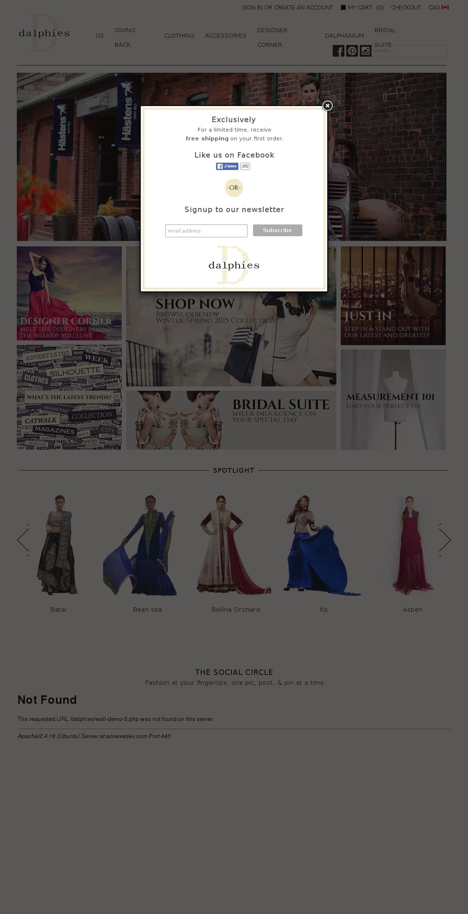 dalphies.com shopify website screenshot